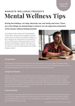 Handling Holiday Stress