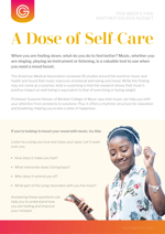 Music & Well-Being