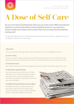 News diet with border